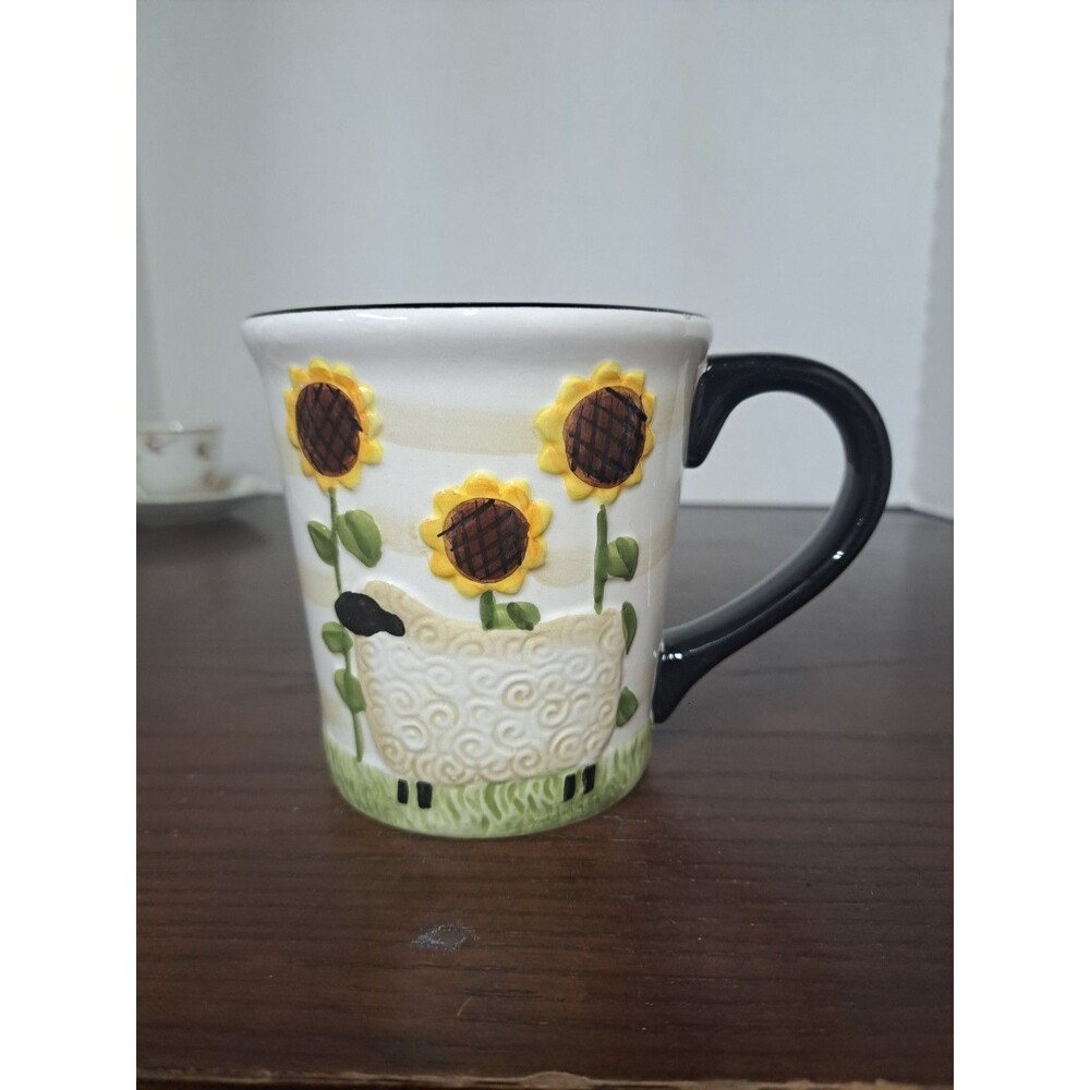 Park Designs House Of Sunflowers Ceramic Mug By Teresa Kagut
